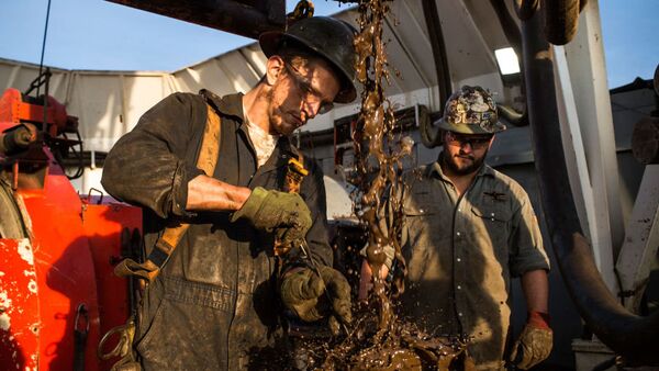 Добыча нефти на месторождении Баккен в Северной Дакоте - 俄罗斯卫星通讯社
