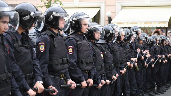 200余人因在莫斯科中心参加未经批准的活动被警方拘留 - 俄罗斯卫星通讯社