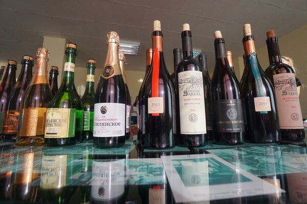 拉斯托夫州“齐姆良葡萄酒”公司品尝大厅 - 俄罗斯卫星通讯社