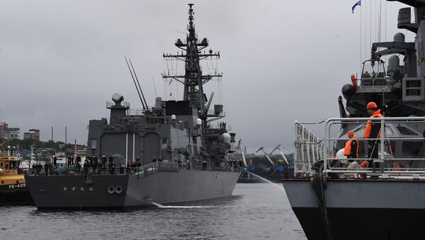 俄日海军在符拉迪沃斯托克为联合演习进行准备 - 俄罗斯卫星通讯社