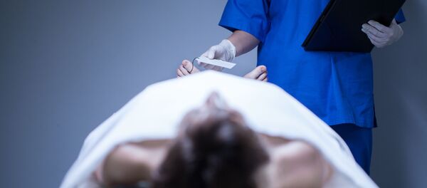 Тело в морге - 俄羅斯衛星通訊社