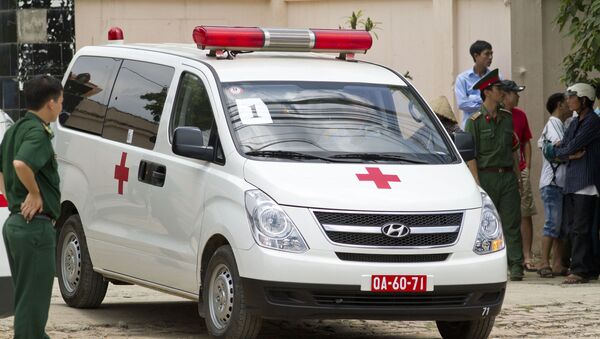 Машина скорой помощи во Вьетнаме - 俄羅斯衛星通訊社