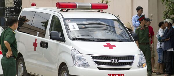 Машина скорой помощи во Вьетнаме - 俄羅斯衛星通訊社