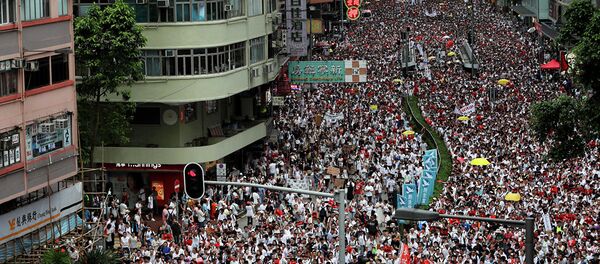 俄外交部呼吁俄公民避免前往香港人流密集地区 - 俄罗斯卫星通讯社