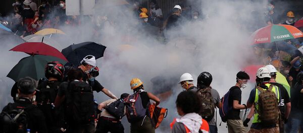 香港特区政府承诺惩治亵渎中联办大楼的肇事者 - 俄罗斯卫星通讯社