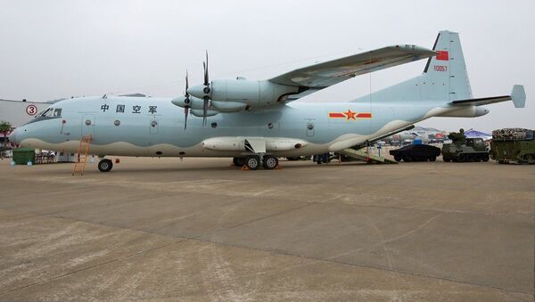 Китайский транспортный самолет Shaanxi Y-9 - 俄罗斯卫星通讯社