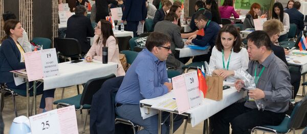 莫斯科中国消费品牌展已拉开序幕 莫斯科中国消费品牌展已拉开序幕 - 俄罗斯卫星通讯社