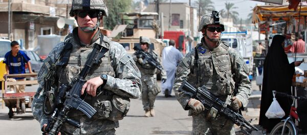 Американские солдаты в Ираке  - 俄羅斯衛星通訊社