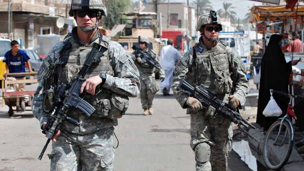 Американские солдаты в Ираке  - 俄羅斯衛星通訊社