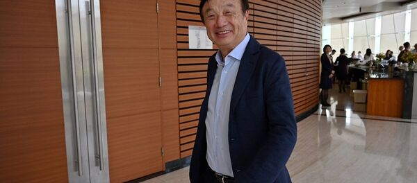 華為公司總裁任正非 - 俄羅斯衛星通訊社