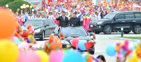 朝鲜媒体:金正恩与习近平就重要问题达成一致并巩固信任 朝鲜媒体:金正恩与习近平就重要问题达成一致并巩固信任 - 俄罗斯卫星通讯社