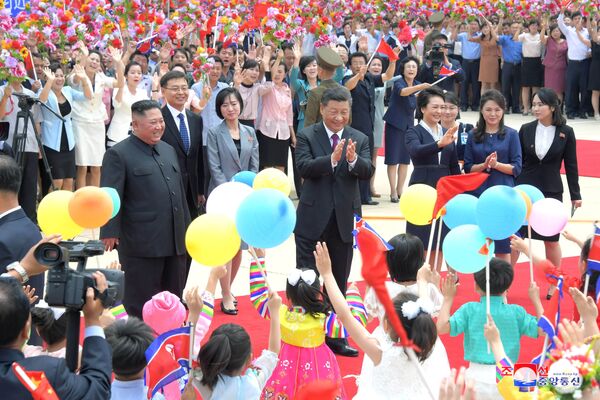 中國國家主席首次對朝鮮進行國事訪問 - 俄羅斯衛星通訊社