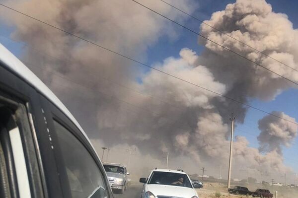 哈萨克斯坦南部一部队兵营爆炸事件伤者人数上升至16人 - 俄罗斯卫星通讯社