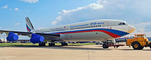 俄首架批生产型伊尔-96-400 - 俄罗斯卫星通讯社