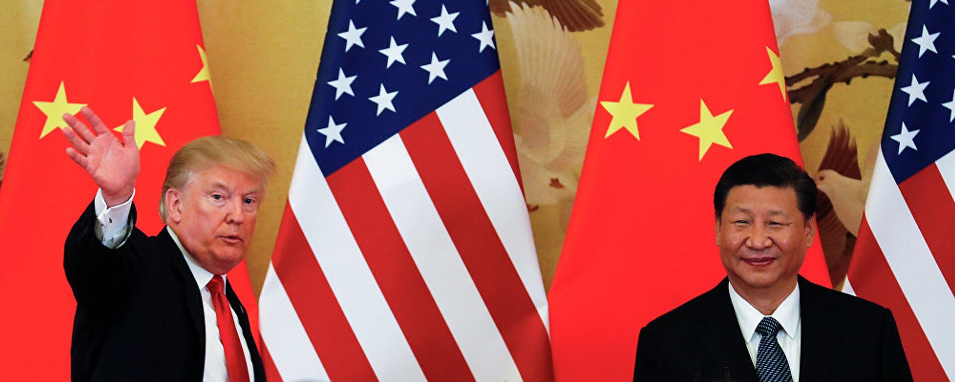 特朗普与中国国家主席习近平 - 俄罗斯卫星通讯社, 1920, 15.09.2025