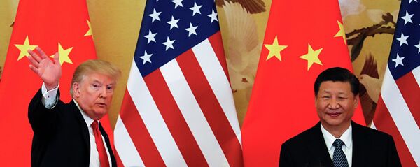 Дональд Трамп и Си Цзиньпин - 俄罗斯卫星通讯社