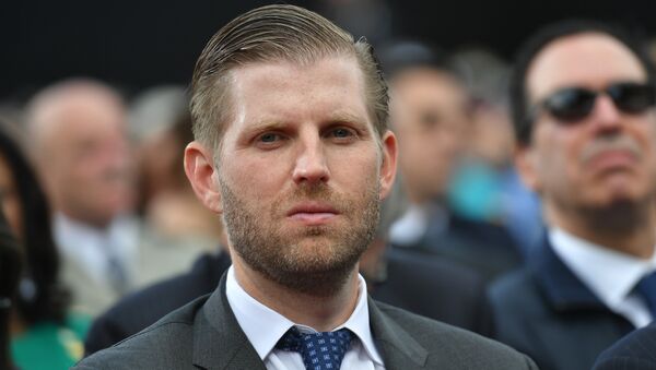 US businessman and son of the US president Eric Trump  - 俄羅斯衛星通訊社