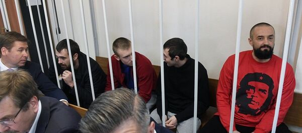 烏克蘭軍艦艦員 烏克蘭軍艦艦員 - 俄羅斯衛星通訊社