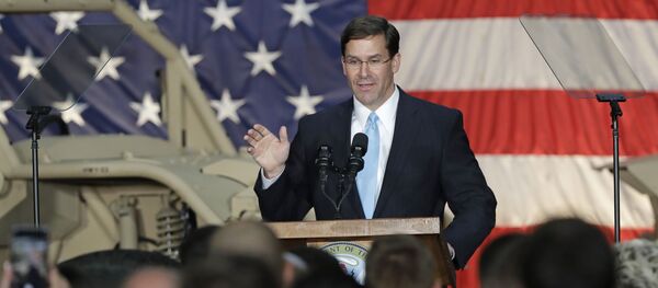 马克·埃斯珀 - 俄罗斯卫星通讯社