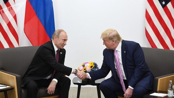 Встреча Путина и Трампа началась на полях саммита G20 в Осаке - 俄罗斯卫星通讯社