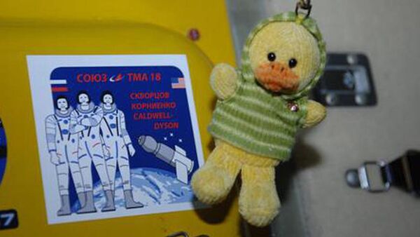 机器人和小鸭玩具成为“联盟MS-13”号飞船机组人员的失重指示器 - 俄罗斯卫星通讯社