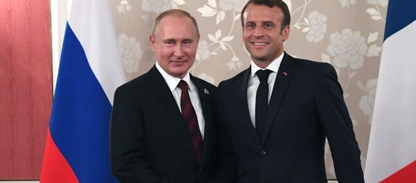 普京邀请马克龙出席卫国战争胜利75周年活动 - 俄罗斯卫星通讯社