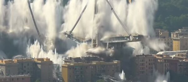 热那亚拆除“杀手桥” - 俄罗斯卫星通讯社