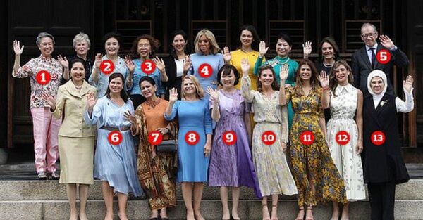 梅的丈夫成为G20峰会太太团里唯一男性 - 俄罗斯卫星通讯社