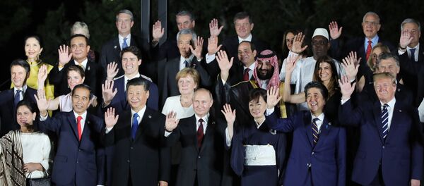 G20峰会首日关键时刻 G20峰会首日关键时刻 - 俄罗斯卫星通讯社