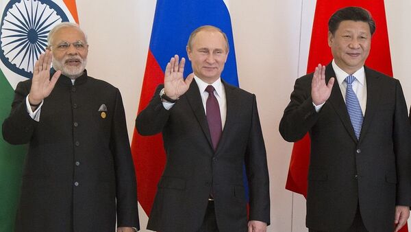 Россия Индия Китай - 俄罗斯卫星通讯社