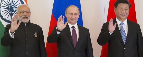 Россия Индия Китай - 俄罗斯卫星通讯社