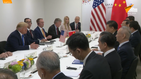 习近平同美国总统特朗普在大阪举行会晤 - 俄罗斯卫星通讯社