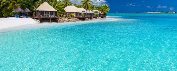 Бунгало на берегу океана, Фиджи Бунгало на берегу океана, Фиджи - 俄罗斯卫星通讯社