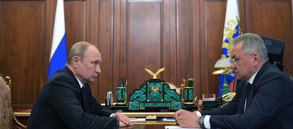 普京與紹伊古 - 俄羅斯衛星通訊社