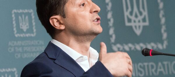 Брифинг В. Зеленского в Киеве - 俄罗斯卫星通讯社