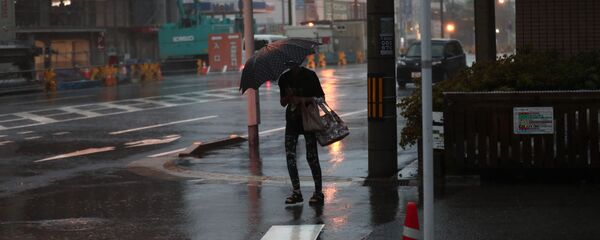 Ливень в префектуре Кагосима, Япония - 俄罗斯卫星通讯社