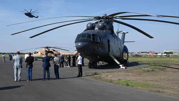 Тяжелый военно-транспортный вертолет Ми-26Т2 - 俄罗斯卫星通讯社