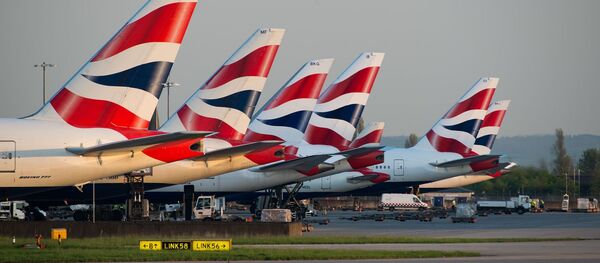 Самолеты авиакомпании British Airways - 俄罗斯卫星通讯社