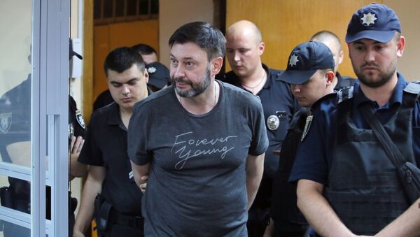 基輔法院延長拘押記者維辛斯基至9月19日 - 俄羅斯衛星通訊社