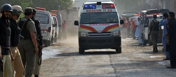 Скорая помощь в Пакистане - 俄罗斯卫星通讯社