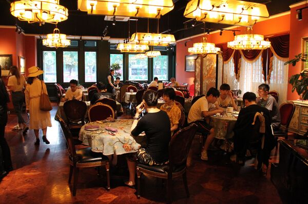 北京“普希金文学餐厅” 北京“普希金文学餐厅” - 俄罗斯卫星通讯社