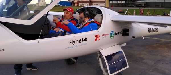 俄著名旅行家想乘太阳能飞机从莫斯科前往勘察加半岛 - 俄罗斯卫星通讯社