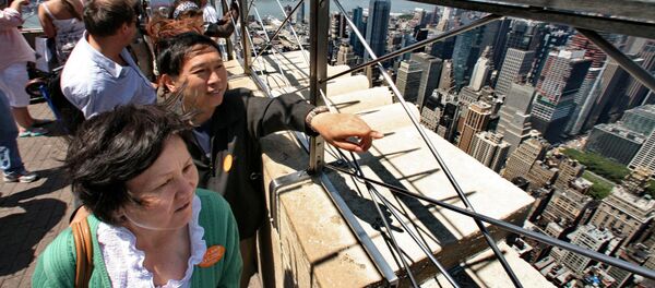 Китайские туристы в Нью-Йорке Китайские туристы в Нью-Йорке - 俄罗斯卫星通讯社