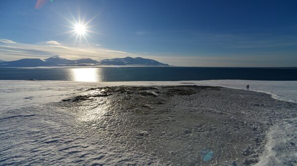 Вид на Северный Ледовитый океан с архипелага Шпицберген. - 俄羅斯衛星通訊社