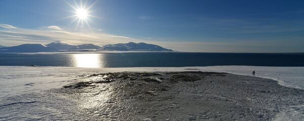 Вид на Северный Ледовитый океан с архипелага Шпицберген. - 俄羅斯衛星通訊社