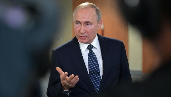普京称他未曾也不打算干涉美国大选 - 俄罗斯卫星通讯社