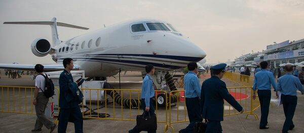 湾流G650 ER喷气公务机（资料图片） - 俄罗斯卫星通讯社