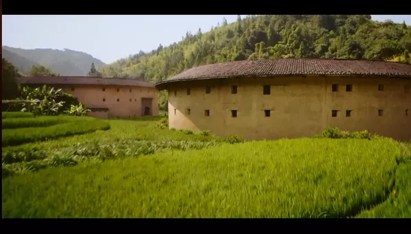 本該來自中國北方的花木蘭一家人竟然住在福建東南沿海的土樓里。 本該來自中國北方的花木蘭一家人竟然住在福建東南沿海的土樓里。 - 俄羅斯衛星通訊社