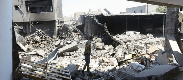 Последствия авиаудара по Триполи, 1 июля 2019 - 俄罗斯卫星通讯社