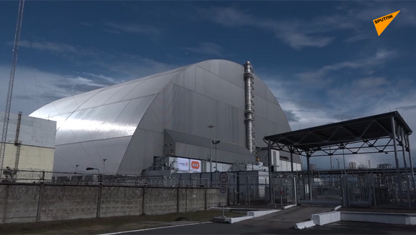切爾諾貝利核電站新“石棺” - 俄羅斯衛星通訊社
